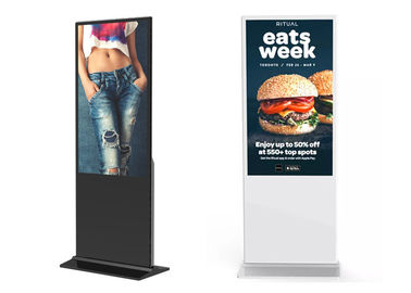 55 Inch LCD touch screen floor standing koisk