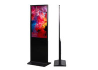 Portable Floor Standing LCD Poster Digital Signage Indoor LCD Kiosk For Shopping Mall