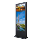 Indoor Advertising LCD Kiosk Portable High Definition Floor Standing Digital Signage