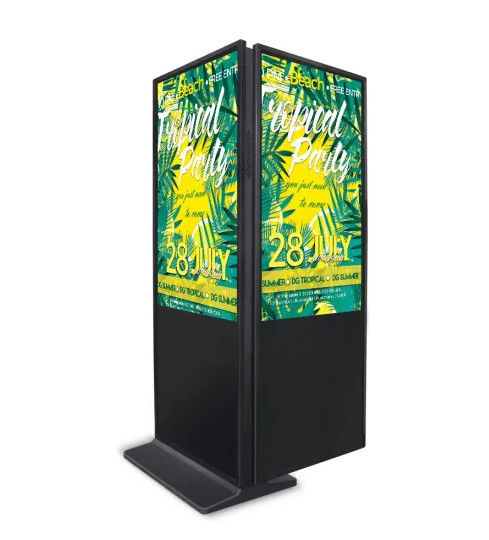 49 Inch Floor Standing Digital Signage For Indoor High Resolution AD Player